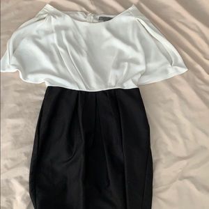 Black and White cocktail dress